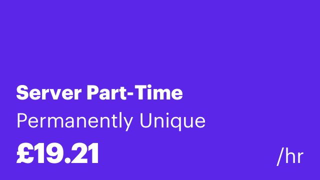 Server Part-Time
