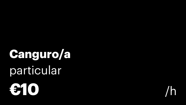 Canguro/a