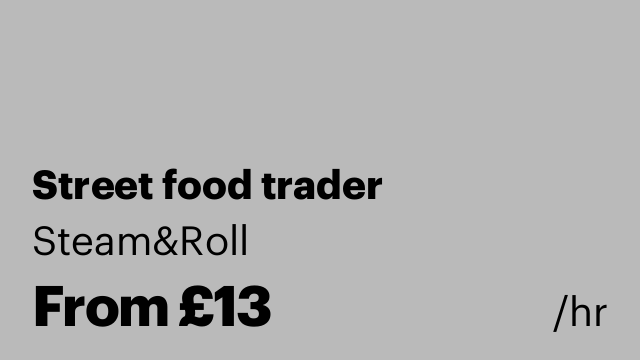 Street food trader