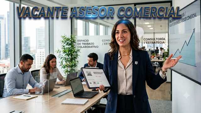 Asesor/a Comercial Virtual/Sueldo Fijo+Comisiones