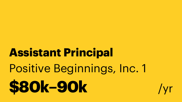 Assistant Principal
