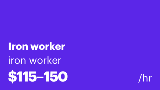 Iron worker