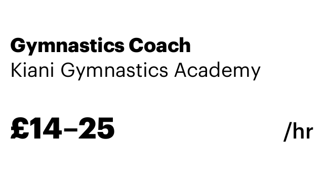 Gymnastics Coach