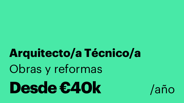 Arquitecto/a Técnico/a