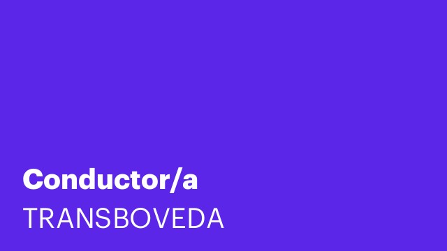 Conductor/a