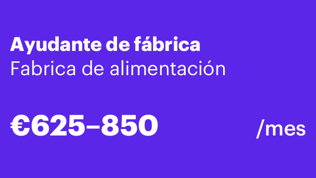 Ayudante de fábrica