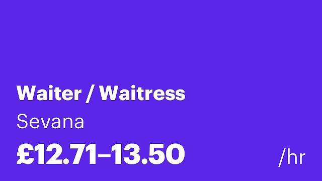Waiter / Waitress