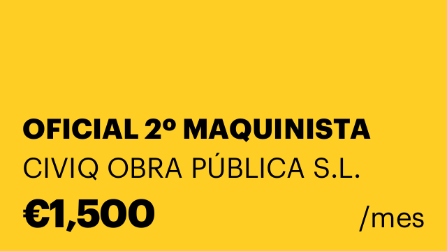 OFICIAL 2º MAQUINISTA