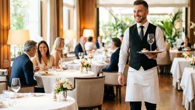 CAMARERO/A DE SALA PARA REST-GASTRONOMICO FUSION 2.100€ BRUTOS/MES