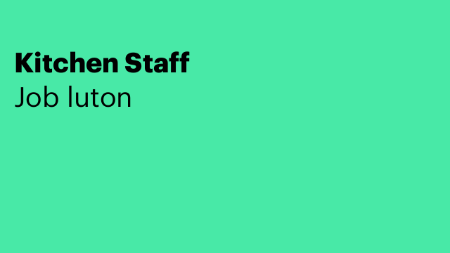 Kitchen Staff
