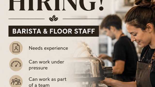 Barman / Barmaid / Floor Staff