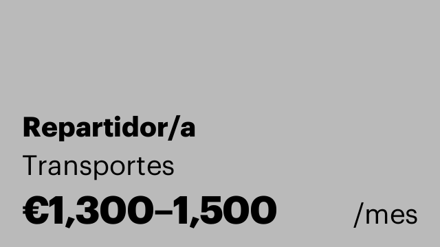 Repartidor/a