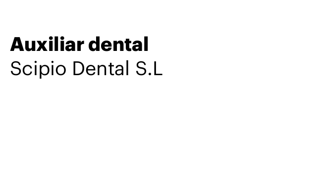 Auxiliar dental