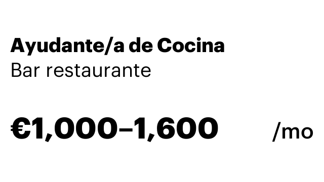 Ayudante/a de Cocina