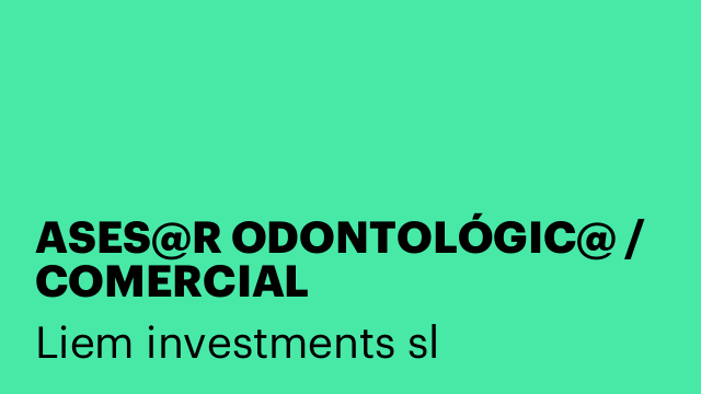 ASES@R ODONTOLÓGIC@ / COMERCIAL