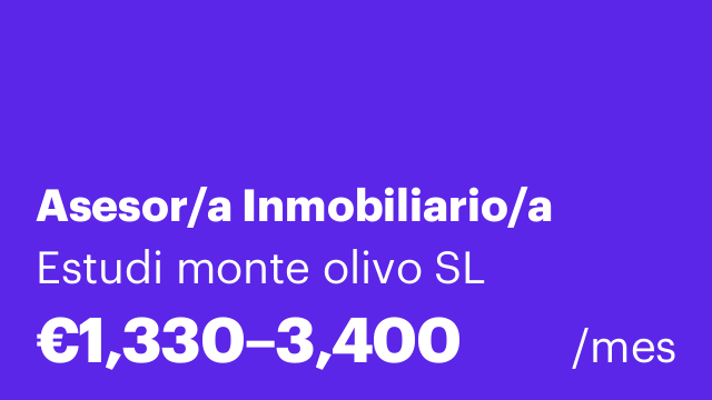 Asesor/a Inmobiliario/a