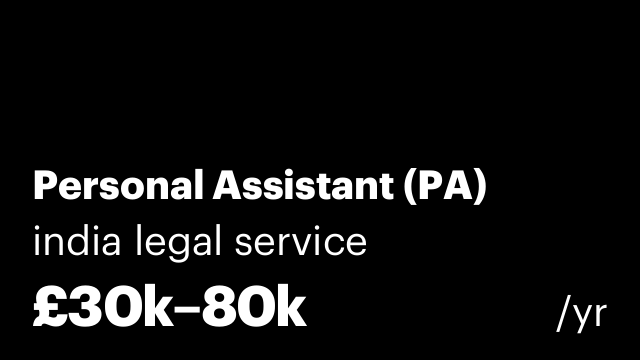 Personal Assistant (PA)