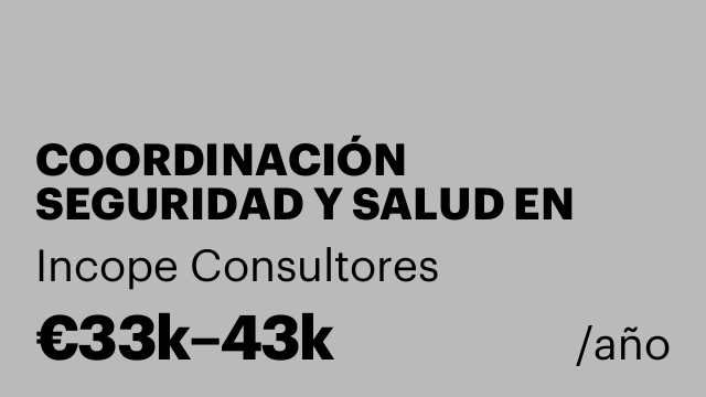 COORDINACIÓN SEGURIDAD Y SALUD EN OBRA MURCIA Y ALMERÍA