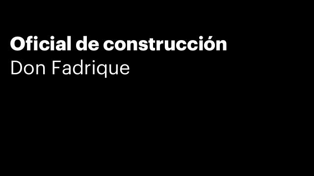 Oficial de construcción