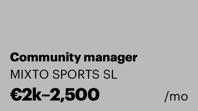 Community manager