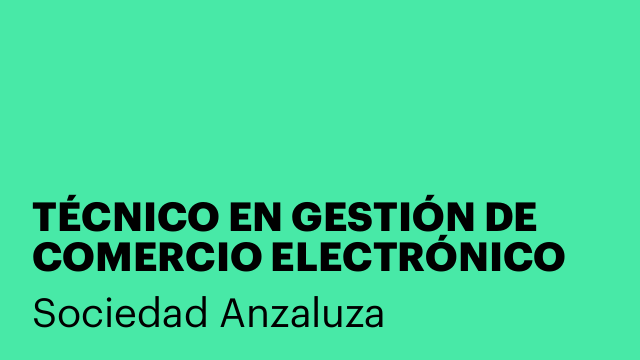 TÉCNICO EN GESTIÓN DE COMERCIO ELECTRÓNICO