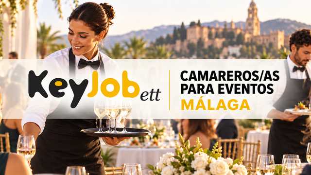 Camarero/a de Extras para Eventos