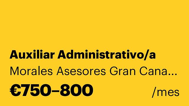Auxiliar Administrativo/a