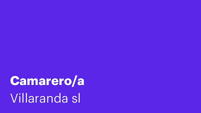 Camarero/a