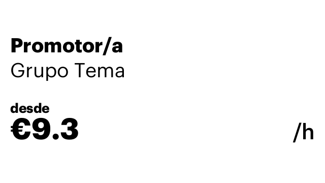 Promotor/a