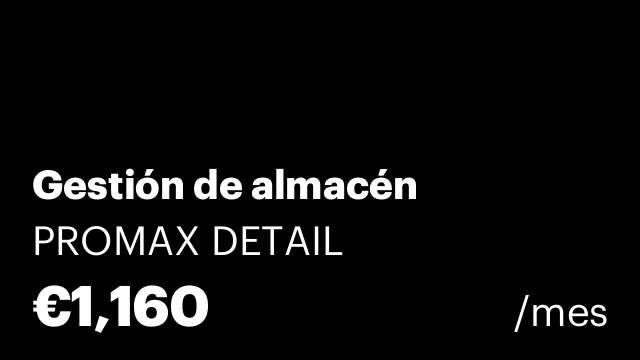 Gestión de almacén