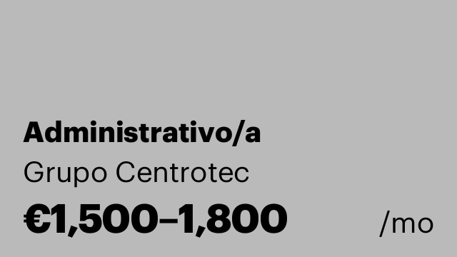 Administrativo/a