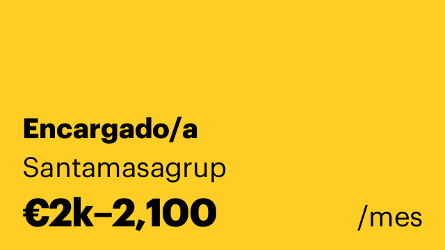 Encargado/a