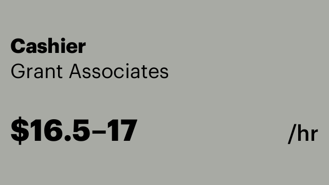 Cashier