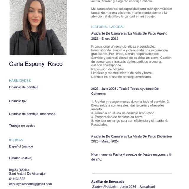 Candidate avatar