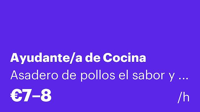 Ayudante/a de Cocina