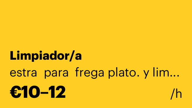 Limpiador/a