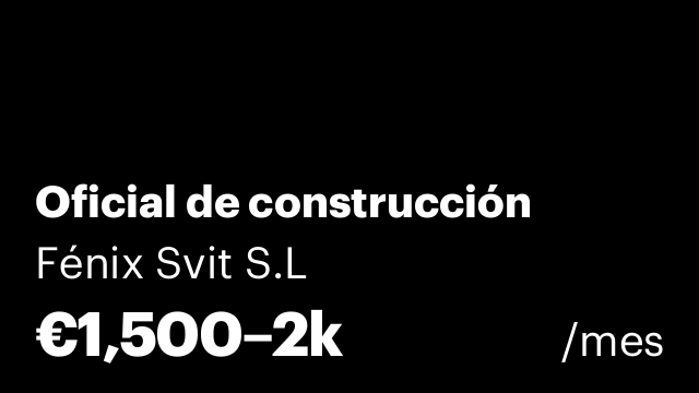 Oficial de construcción
