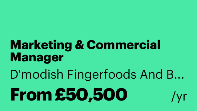Marketing & Commercial Manager