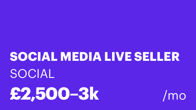 SOCIAL MEDIA LIVE SELLER