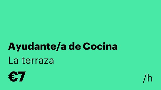 Ayudante/a de Cocina
