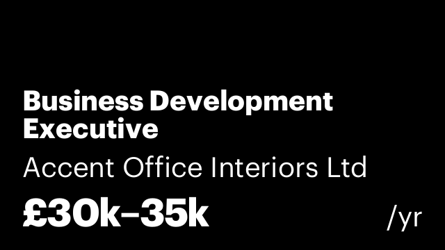 Business Development Executive
