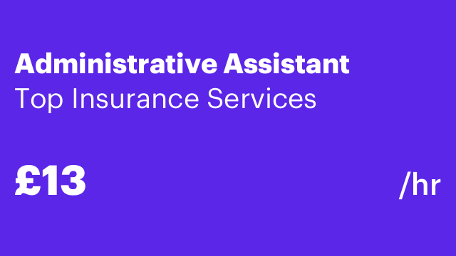 Administrative Assistant