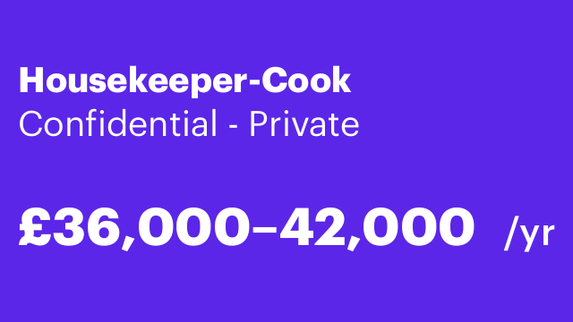 Housekeeper-Cook
