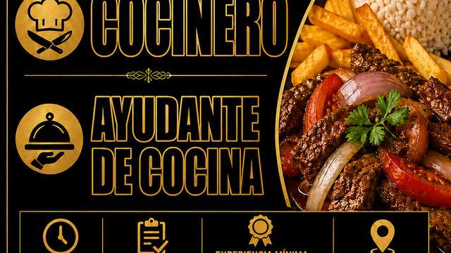 Cocinero/a y Ayudante/a de Cocina