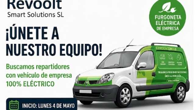 Repartidores con Furgoneta de empresa en Madrid