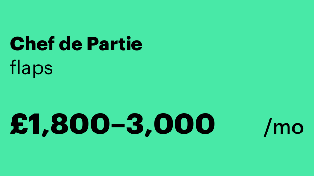 Chef de Partie