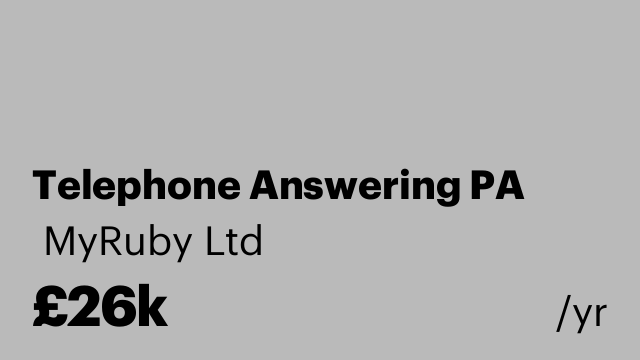 Telephone Answering PA