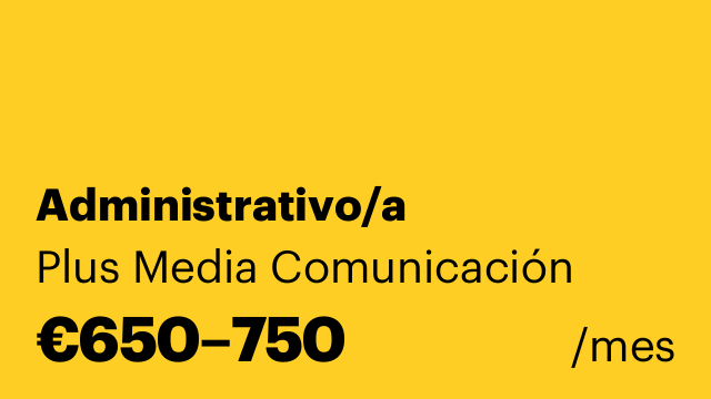 Administrativo/a