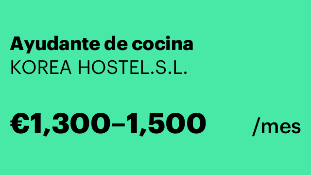 Ayudante de cocina