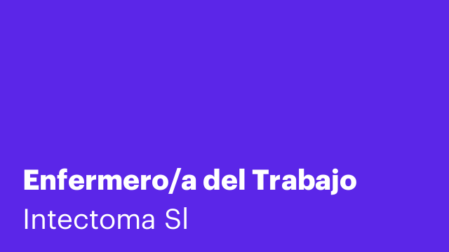 Enfermero/a del Trabajo